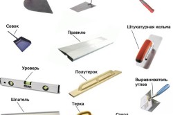 Инструменты для отделки откосов Инструменты для отделки откосов
